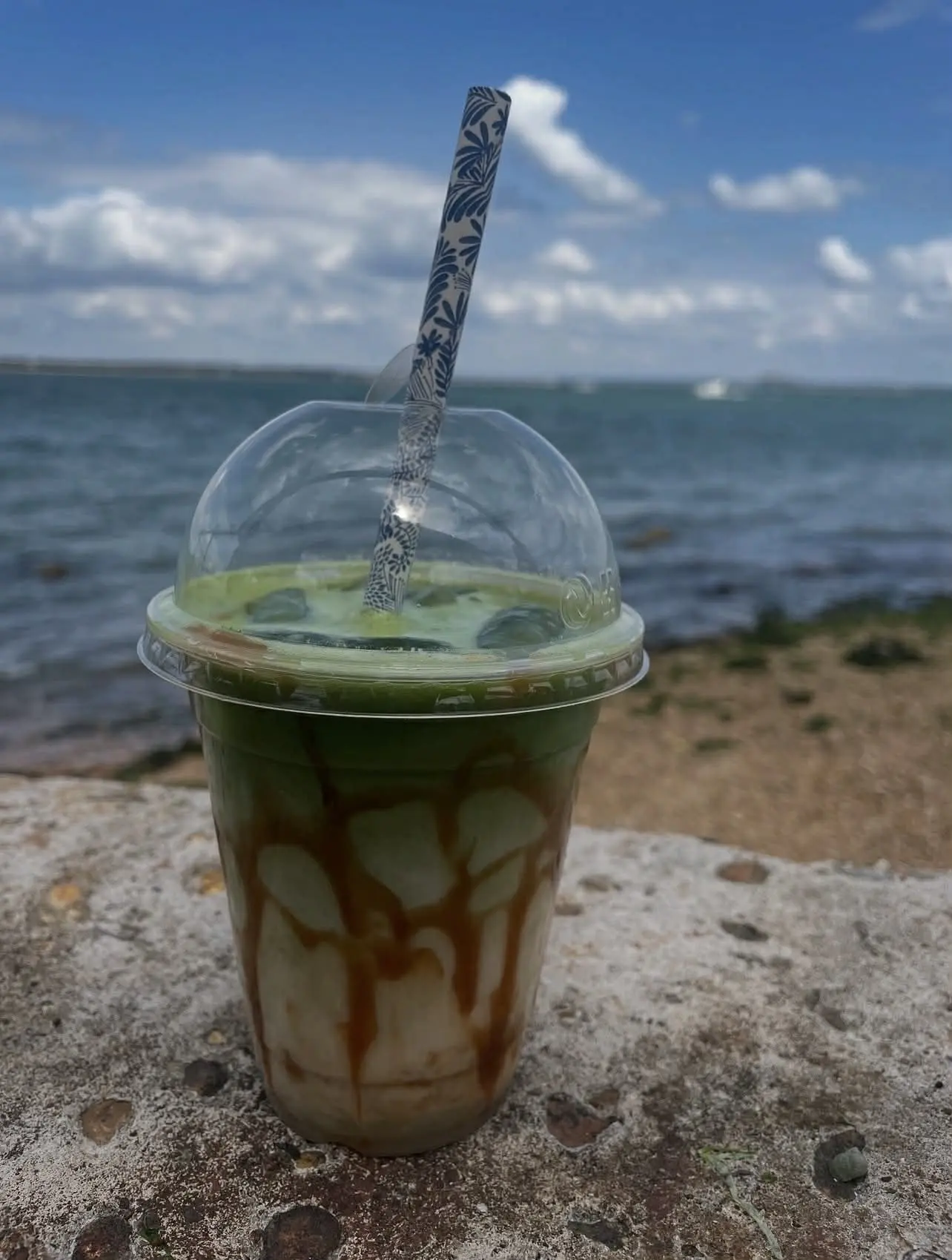 Banoffee Iced Matcha