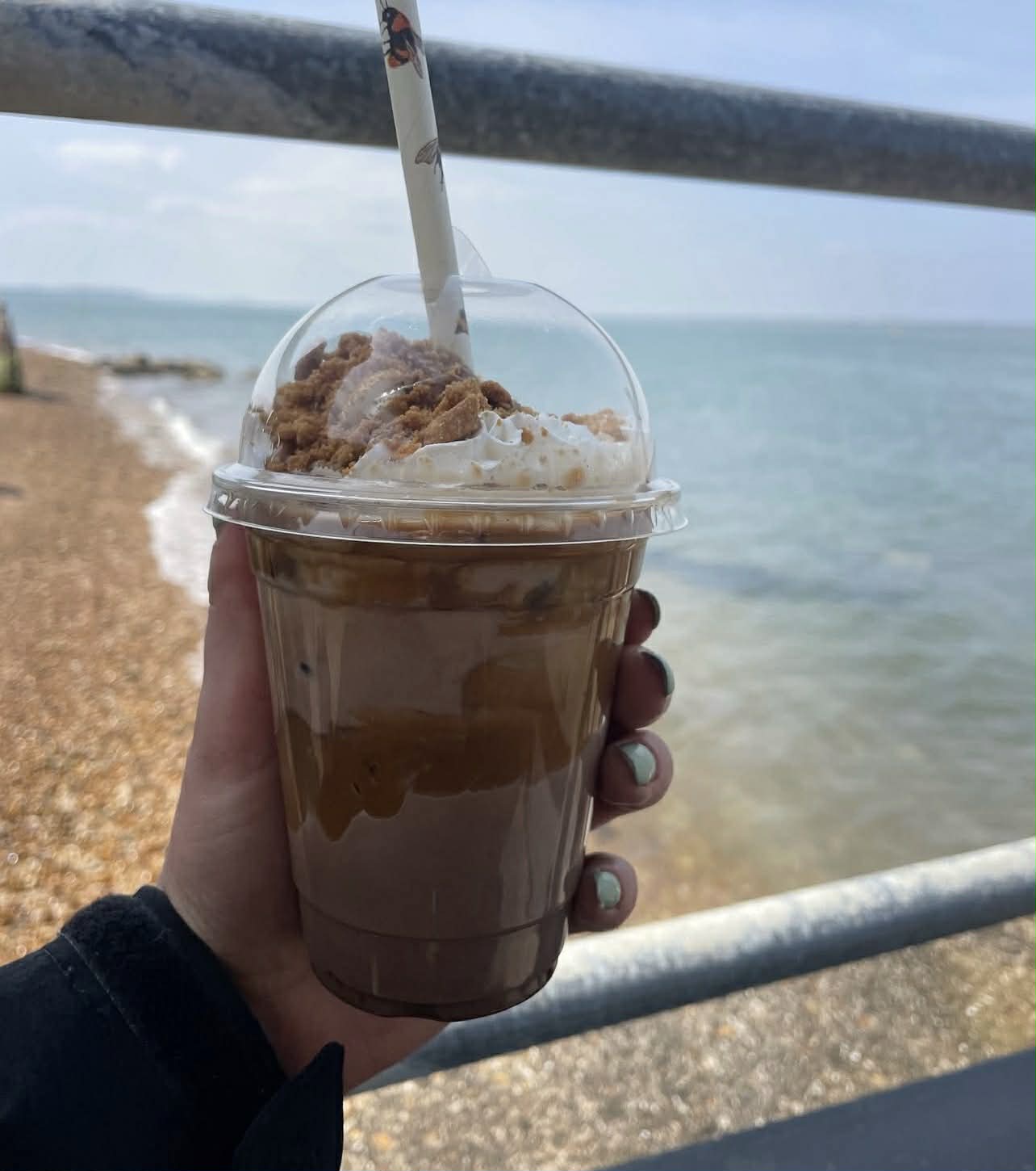 Lotus Biscoff Iced Mocha